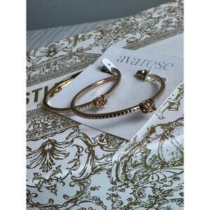 BOGO FREE GOLD DRUZY 2” hoop earrings New